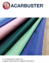 Tessuto Acarbuster® a metroCoperture antiacaro Acarbuster® - Envicon Medical - www.envicon.it